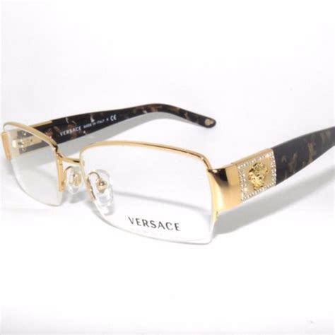 gold versace prescription glasses|lowest price versace eyeglass.